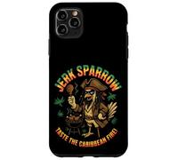 Jerk Sparrow Barbecue amusant au poulet pirate des Caraïbes Coque pour iPhone 11 Pro Max