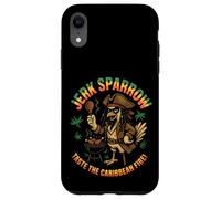 Jerk Sparrow Barbecue amusant au poulet pirate des Caraïbes Coque pour iPhone XR