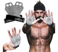 JerkFit Fly Grips - Gants Légers Vegan Cross Training, Haltérophilie & Gymnastique - Protègent Rips et Ampoules - Gants de Musculation Homme