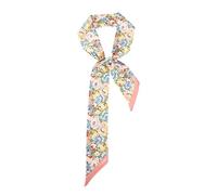 JERLA Écharpe 100 % soie de mûrier pour sac, écharpe, ruban pour cheveux, sac à main, cravate, foulard, écharpe pour femme