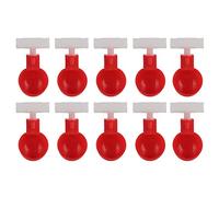 Jerliflyer Juego de 10 vasos de bebedero Para Pollos, llenado automático, Evita fugas, bebedero Para palomas Para patos y pájaros, Evita fugas de Agua (Jerliflyer0BAU-11)