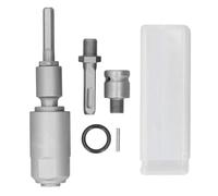 Jerliflyer Max to Plus Sds Adapter, High Carbon Steel Detachable Square to Round Shank Adapter for Converting Impact Wrenches into Electric Hammers