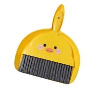 Jerliflyer Mini Broom and Dustpan Set Portable Desktop Cleaning Tools for Kids, Students, and Home Use