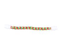 Jerliflyer Soporte Para loros y pájaros, juguete colorido de cuerda de algodón Para escalar y descansar en jaula, juguete de escalada Para loros