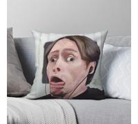 Jerma985 JermaThing The Thing Taie d'oreiller Polyester Lin Velours Créatif Fermeture Éclair Décorative Throw Taie d'oreiller Maison Housse de Coussin