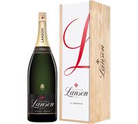 Jéroboam - Champagne Lanson - Le Black Création - Caisse Bois