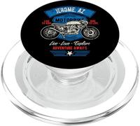 Jerome AZ USA Style rétro Vieilli Moto Design PopSockets PopGrip pour MagSafe