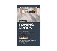 Jerome Russell Bblonde Atomic Toning Drops - Tonique atomique non permanente, rafraîchit et maintient la teinture des cheveux blonds, ajoutez des gouttes sous la douche avec shampooing ou