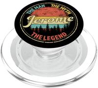 Jérôme The Man The Myth The Legend Men Nom personnalisé PopSockets PopGrip pour MagSafe