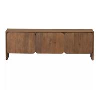 JERRE - Meuble TV en bois marron L150 Marron