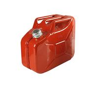 Jerrican 10L - Jerrican Métal - Verrouillage à Vis - Traitement Intérieur Antirouille - Norme UN Transport de Matières Dangereuses