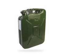 Jerrican 20L - Jerrican Métal - Verrouillage à Goupille - Traitement Intérieur Antirouille - Norme UN Transport de Matières Dangereuses