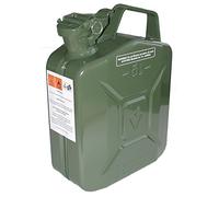 Jerrican en métal 5L - AXIS COMMUNICATIONS - vert armée - antirouille et résistant à tout carburant