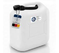 Jerrican à carburant hünersdorff 813546 STANDARD 20 l pour essence, diesel et autres marchandises dangereuses, homologué UN, fabriqué en Allemagne, production certifiée TÜV, couleur naturelle