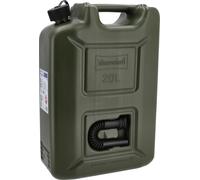 Jerrican à carburant PROFI 10 L, vert olive, HD-PE, homologation ONU