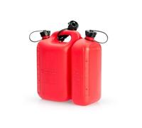 Jerrican à essence bec verseur 5L et huile 3L Combiné