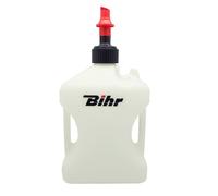 Jerrican Bihr Home Track homologué TÜV blanc 10L