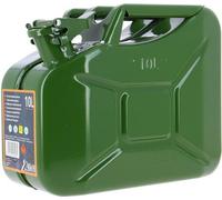 jerrican design US métal 10L --PRECISSION STEEL - jerrican essence - bonne résistance aux chocs et perçage - crochet de fermeture