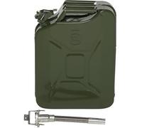 Jerrican en métal et plastique20L 0.6mm,46,5 x 35,5 x 16cm,Vert