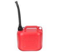 Jerrican Essence 5l Rouge en Plastique Poignée pour Conduite