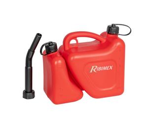 Jerrican essence double usage RIBIMEX 5L+2L