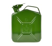 Jerrican essence en métal avec bouchon hermétique Vert 5 L