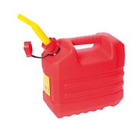 EDA Plastiques Jerrican hydrocarbure EDA 10 L Polyéthylène renforcé Conforme aux normes Rouge