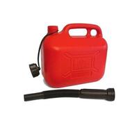 Jerrican Plastique Rouge pour Hydrocarbures 10L