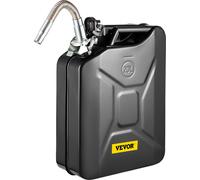 Jerry bidon de carburant VEVOR, 5,3 gallons / 20 L Jerry bidon d'essence portable avec système de bec flexible, réservoir de carburant en acier inoxydable et résistant à la chaleur pour l'équipement d