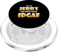 Jerry Costume IDGAF Funny Meme Halloween Costume for Jerrys PopSockets PopGrip pour MagSafe
