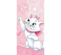 Jerry Fabrics Aristochats Marie Serviette de Plage 70 x 140 cm