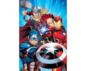 Jerry Fabrics Avengers Heroes Couverture douillette 100 x 150 cm