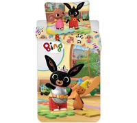 Jerry Fabrics Bunny Bing Parure de lit pour Enfant 100 x 135 cm + 40 x 60 cm