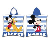 Jerry Fabrics Cape de Bain Disney Mickey & Pluto Stripe - 100% Coton - 19PN208