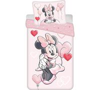 Jerry Fabrics Coton literie 140x200 Minnie Balloon 02 taie d'oreiller 70x90