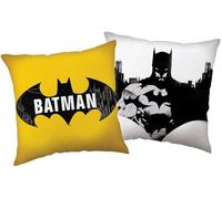 Jerry Fabrics Coussin Batman 40 x 40 cm - Motif Batman et Bande dessinée réversible - 100% Polyester Doux Coussin décoratif pour canapé, lit, Chambre d'enfant