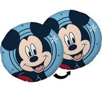 Jerry Fabrics Coussin décoratif 40 cm Mickey Stars Mickey Mouse bleu polaire forme peluche