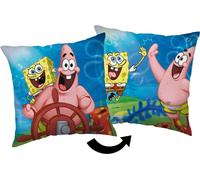 Jerry Fabrics Coussin pour enfants 40x40 Bob l'éponge "Sea" bleu J24