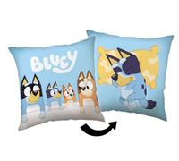Jerry Fabrics Coussin décoratif 40x40 Bluey dogs blue JF24