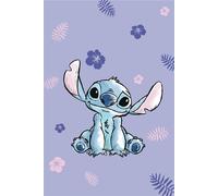 JERRY FABRICS Couverture en microfibre Lilo and Stitch Polyester, 100/150 cm