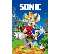 Jerry Fabrics Sonic Knuckels Miles Prower Couverture polaire 100 x 150 cm 100 % polyester