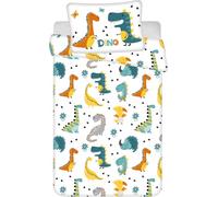 Jerry Fabrics Dino World Parure de lit pour bébé 100 x 135 cm