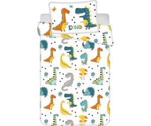 Jerry Fabrics Dino World Parure de lit pour bébé 100 x 135 cm