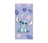 Jerry Fabrics Disney LILO & Stitch - Toalla de ducha (70 x 140 cm)