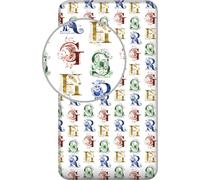 Jerry Fabrics Drap de coton avec élastique 90x200 Harry Potter 0448 pour enfants