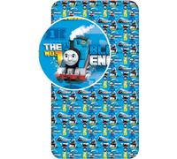 Jerry Fabrics Drap de coton avec élastique 90x200 Tom & Friends 0204 Tomas pour enfants