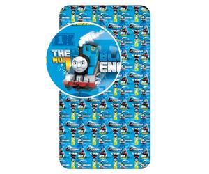 Jerry Fabrics Draps ajustés pour Enfants, Thomas et Ses Amis, Coton, Multicolore, 200x90x25 cm