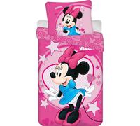 Jerry Fabrics Literie bébé 140x200 Minnie Hello Taie d'oreiller 70x90