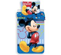 Jerry Fabrics Literie en coton 140x200 Mickey Mouse 2703 Mickey Mouse Taie d'oreiller 70x90