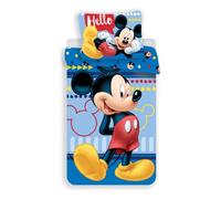 Jerry Fabrics Literie Mickey & Friends Caractère Housse de Couette, Coton, Multicolore, 200x140x0,5 cm